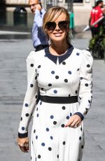 AMANDA HOLDEN Leaves Global Studios in London 07/10/2020