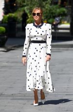 AMANDA HOLDEN Leaves Global Studios in London 07/10/2020