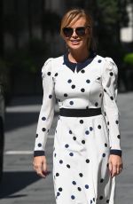 AMANDA HOLDEN Leaves Global Studios in London 07/10/2020