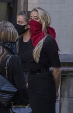 AMBER amd WHITNEY HEARD Arrives Court in London 07/07/2020