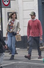 AMBER ANDERSON and Connor Swindells Out in London 06/28/2020