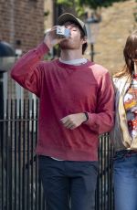 AMBER ANDERSON Out and About in London 06/28/2020