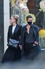 AMBER HEARD and BIANCA BUTTI Out in London 07/15/2020