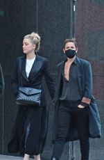 AMBER HEARD and BIANCA BUTTI Out in London 07/15/2020