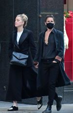 AMBER HEARD and BIANCA BUTTI Out in London 07/15/2020