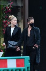 AMBER HEARD and BIANCA BUTTI Out in London 07/15/2020