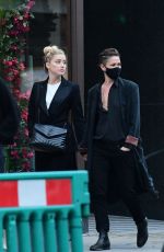 AMBER HEARD and BIANCA BUTTI Out in London 07/15/2020