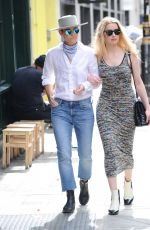 AMBER HEARD and BIANCA BUTTI Out in London 07/30/2020