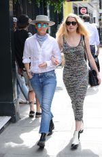 AMBER HEARD and BIANCA BUTTI Out in London 07/30/2020