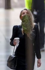 AMBER HEARD Arrives at High Court in London 07/10/2020