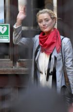AMBER HEARD Arrives at Royal Courts of Justice in London 07/21/2020