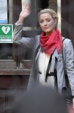 AMBER HEARD Arrives at Royal Courts of Justice in London 07/21/2020
