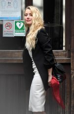 AMBER HEARD Arrives at Royal Courts of Justice in London 07/27/2020