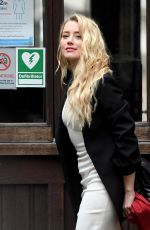 AMBER HEARD Arrives at Royal Courts of Justice in London 07/27/2020