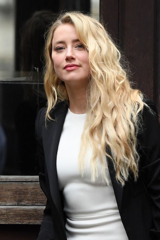 AMBER HEARD Arrives at Royal Courts of Justice in London 07/27/2020