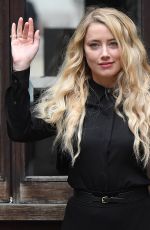 AMBER HEARD Arrives at Royal Courts of Justice in London 07/28/2020