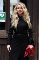 AMBER HEARD Arrives at Royal Courts of Justice in London 07/28/2020