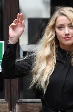 AMBER HEARD Arrives at Royal Courts of Justice in London 07/28/2020