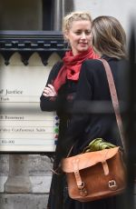 AMBER HEARD Heading to High Court in London 07/15/2020