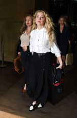 AMBER HEARD Leaves Ham Yard Hotel in London 07/14/2020