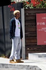 AMBER ROSE and Alexander Edwards Out in Los Angeles 07/25/2020
