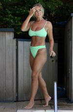 AMBER TURNER in Bikini on the Set of TOWIE in Chelmsford 07/29/2020