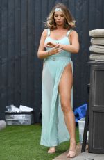 AMY CHILDS on the Set of The Only Way Is Essex in Brentwood 07/28/2020