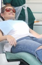 AMY HART at Dr Richard Marques Dentist Office in London 07/01/2020