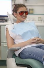 AMY HART at Dr Richard Marques Dentist Office in London 07/01/2020
