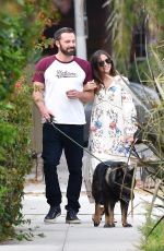 ANA DE ARMAS and Ben Affleck Out in Venice Beach 06/30/2020