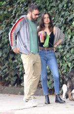 ANA DE ARMAS and Ben Affleck Out with Their Dog in Venice Beach 07/01/2020