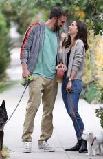 ANA DE ARMAS and Ben Affleck Out with Their Dog in Venice Beach 07/01/2020