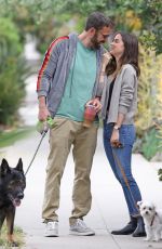 ANA DE ARMAS and Ben Affleck Out with Their Dog in Venice Beach 07/01/2020
