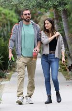 ANA DE ARMAS and Ben Affleck Out with Their Dog in Venice Beach 07/01/2020