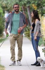 ANA DE ARMAS and Ben Affleck Out with Their Dog in Venice Beach 07/01/2020