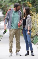 ANA DE ARMAS and Ben Affleck Out with Their Dog in Venice Beach 07/01/2020