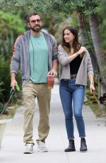 ANA DE ARMAS and Ben Affleck Out with Their Dog in Venice Beach 07/01/2020