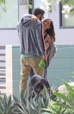 ANA DE ARMAS and Ben Affleck Out with Their Dog in Venice Beach 07/01/2020
