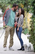 ANA DE ARMAS and Ben Affleck Out with Their Dog in Venice Beach 07/01/2020