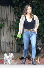 ANA DE ARMAS and Ben Affleck Out with Their Dog in Venice Beach 07/01/2020