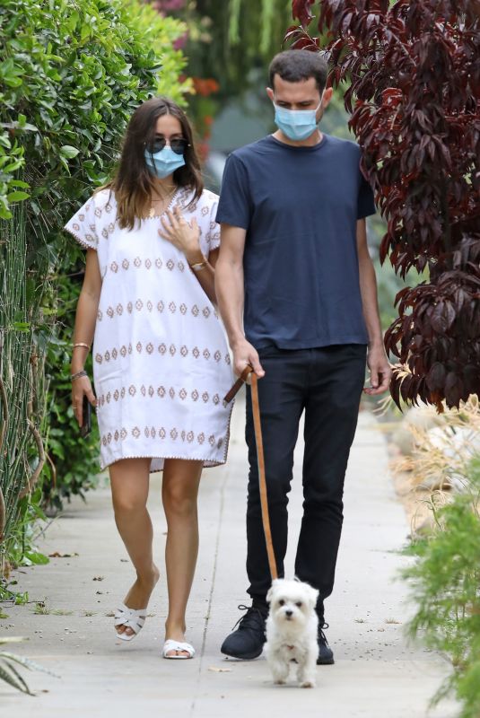 ANA DE ARMAS Out with Her brother Javier in Venice Beach 07/23/2020