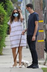 ANA DE ARMAS Out with Her brother Javier in Venice Beach 07/23/2020