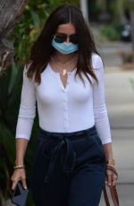ANA DE ARMAS Out with Her Dog in Venice Beach 07/22/2020
