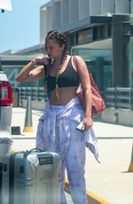 ANASTASIA KARANIKOLAOU Arrives at Airport in Cabo San Lucas 07/22/2020
