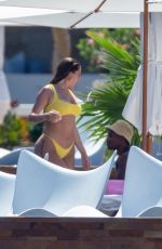 ANASTASIA KARANIKOLAOU in Bikini at Hotel Pool in Cabo San Lucas 07/21/2020