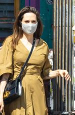 ANGELINA JOLIE at Shopping Soap Plant + Wacko in Los Angeles 07/03/2020