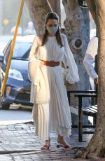 ANGELINA JOLIE Out for Lunch in West Hollywood 07/14/2020