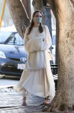 ANGELINA JOLIE Out for Lunch in West Hollywood 07/14/2020