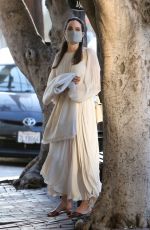 ANGELINA JOLIE Out for Lunch in West Hollywood 07/14/2020