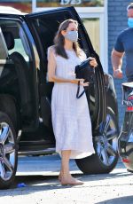 ANGELINA JOLIE Out in Los Feliz 07/01/2020